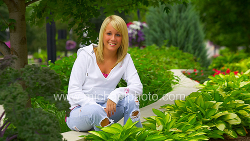 Outdoor senior picture