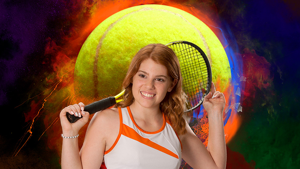 Senior Sports image of tennis player