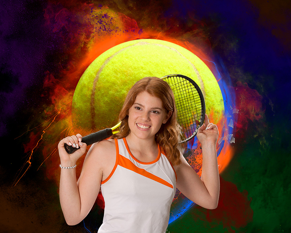 Senior Sports image of tennis player